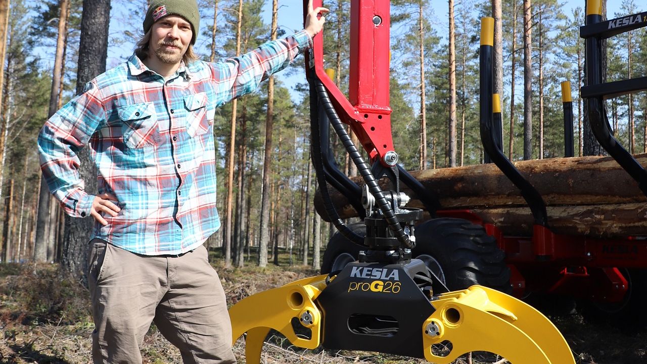 Kumppaniartikkeli: Lumilautailija Roope Tonterille KESLA-kuormain ja  -perävaunu olivat luonnollinen valinta | Metsälehti