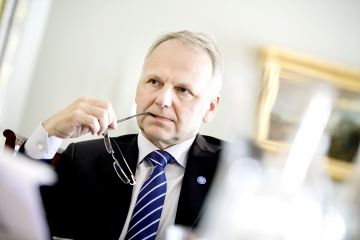 Kansallisen metsästrategian tavoitteena on hakkuiden lisääminen 15 miljoonalla kuutiolla vuodessa.  Jari Lepän mukaan  väite, että hakkuita lisätään energian tuotannon vuoksi, on väärä. (Kuvaaja: Seppo Samuli)