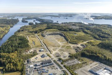 Finnpulpista jäi Kuopioon tyhjä tontti ja vahva muistijälki. (Kuvaaja: Hannu Vallas)