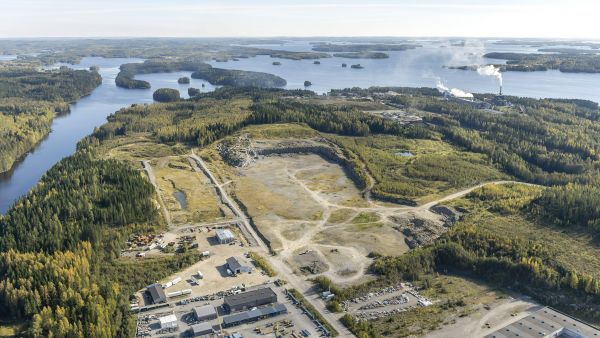 Finnpulpista jäi Kuopioon tyhjä tontti ja vahva muistijälki. (Kuvaaja: Hannu Vallas)