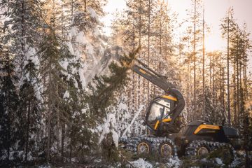 Ponsse uskoo uudistetun Scorpion-hakkuukoneen jatkavan mallin maailmanlaajuista menestystä. (Kuvaaja: Ponsse )