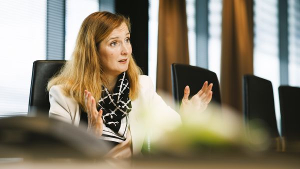 Annica Bresky ennakoi, että valtaosa Stora Enson tehtaista sijaitsee jatkossakin Pohjolassa. (Kuvaaja: Seppo Samuli)