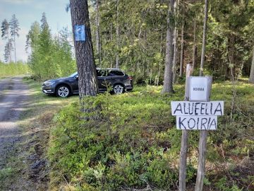 Metsätilojen arvioinnissa vastaantullutta tämäkin. Kuva: Hannu Liljeroos