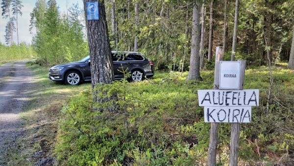 Metsätilojen arvioinnissa vastaantullutta tämäkin. Kuva: Hannu Liljeroos