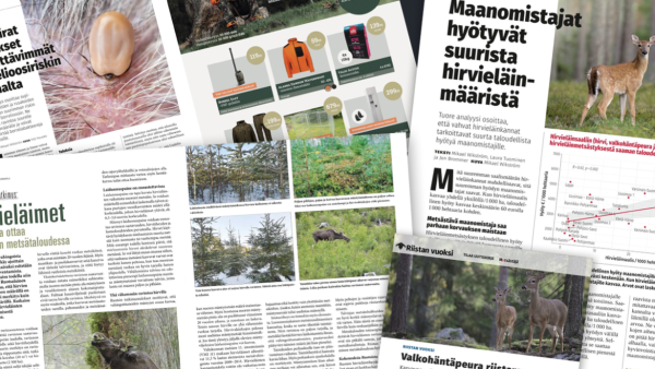 Metsästäjä-lehdessä on julkaistu hirvieläimistä useita kirjoituksia, joita Luonnonvarakeskuksen tutkijat pitävät virheellisinä.